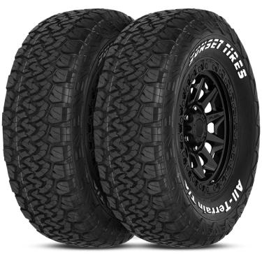 Imagem de Kit 2 Pneu Sunset Aro 16 245/70r16 111H tl All-Terrain t/a Extra Load