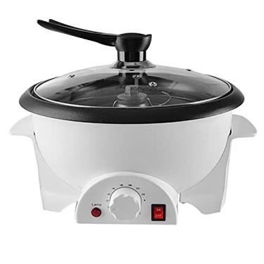 Imagem de Torradeira de café doméstica torradeira elétrica de grãos de café máquina para assar café em aço inoxidável temperatura ajustável adequada para assar café, feijões, chá, grãos