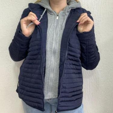 Imagem de Jaqueta Feminina Peluciada com Moletom Removível - QUEIMA DE ESTOQUE! 