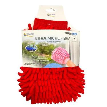 Imagem de Luva de Microfibra para Limpeza de Carros, Móveis e Outras Superfícies