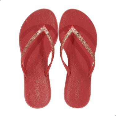 Imagem de Tamanco Feminino Grendha Amor Em Flor Vermelho