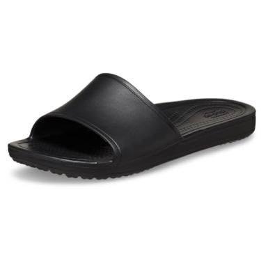 Imagem de Crocs Sandália feminina Kadee Slide, feminina, Preto, 35