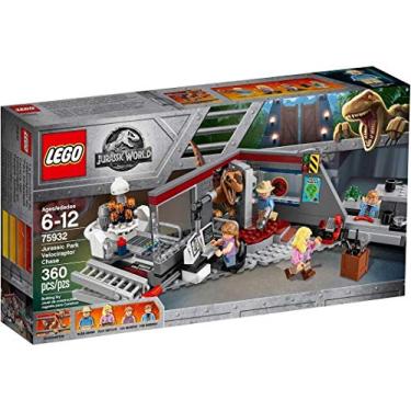 Imagem de Jurassic World Perseguição De Raptor No Parque Jurássico Lego Sem Cor Especificada