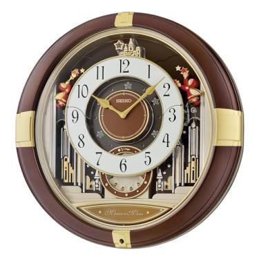Imagem de SEIKO Relógio de parede musical Melodies in Motion, trompeting Angels