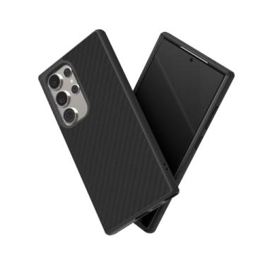 Imagem de RhinoShield Capa compatível com [Galaxy S24 Ultra] | SolidSuit - Capa protetora de design fino absorvente de choque com acabamento fosco premium 3,5 m/proteção contra quedas de 3,4 m - Fibra de