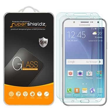 Imagem de Supershieldz (Pacote com 2) Protetor de tela de vidro temperado projetado para Samsung Galaxy J7, antiarranhões, sem bolhas