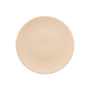 Imagem de Jogo De Pratos Sobremesa Em Cerâmica Unni Com 6 Peças 18,5cm Oxford Merengue