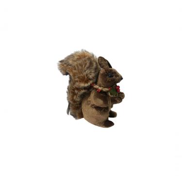 Imagem de Enfeite Natalino Esquilo Grande Com Guirlanda - Linha Premium