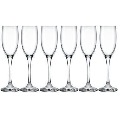 Imagem de Conjunto De Taças Para Espumante Nadir Barone 190 Ml Transparente