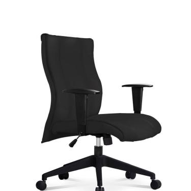 Imagem de Cadeira Diretor Infinity Giratória Com Braço -inf0123pt25pt Preto