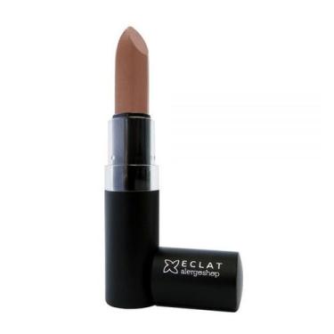 Imagem de Batom Cremoso Hipoalergênico Eclat Cor 06 Alergoshop 3,5g Marrom, Marr