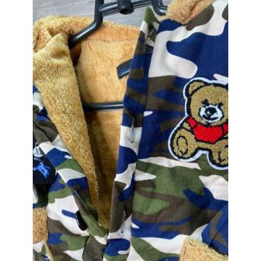 Imagem de Casaco Moletom Baby - Peruquinhas, Azul, P