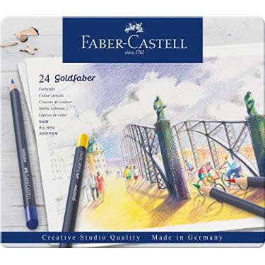 Imagem de CS L. GOLDFABER EST. METALICO 24 CORES, Faber-Castell, 114724, Multicor, 24 cores