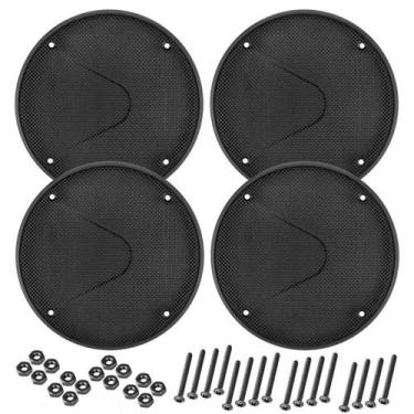 Imagem de Kit 04 Telas Alto Falante 6 Polegadas Com Parafusos Premier - PERMAK