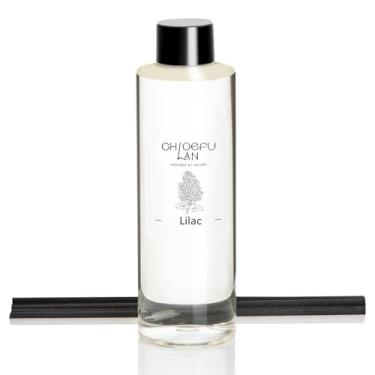 Imagem de Chloefu LAN Refil de difusor de óleo perfumado lilás 200 ml, óleo de fragrância natural, aromaterapia, fragrância doméstica, óleos essenciais, óleos para difusor de lixo, decoração de casa de banho