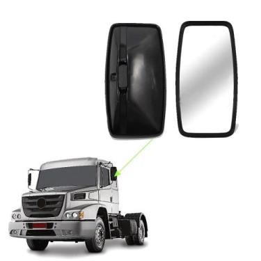 Imagem de Espelho Retrovisor Caminhão MB 1618, 1989 a 1995 Grande - Fabbof