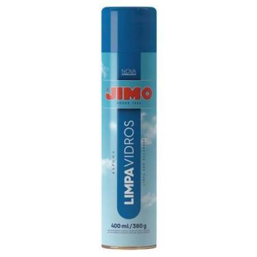 Imagem de Limpa Vidros Jimo Aerosol 400ml - Para Vitrines, Janelas, Espelhos e M