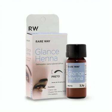 Imagem de Henna Para Sobrancelha Glance- Rare Way 3,5g, PRETO