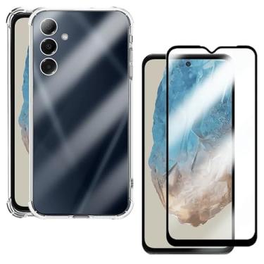 Imagem de Kit Capa Capinha Case + Película de Vidro 3d Para Samsung Galaxy M35