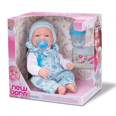 Imagem de Boneca Diver New Born Soninho - Menino - Divertoys - Diver Toys