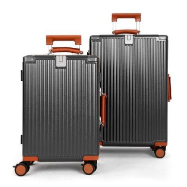 Imagem de Kit Mala de Viagem Pequena 10 kg e Média 23 kg Policarbonato Capri Chu