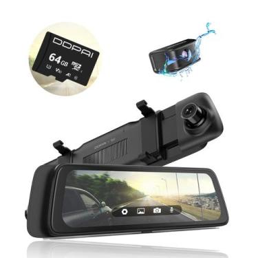 Imagem de DDPAI Mola E3 Câmera Espelho Veicular 2K+1080P com Tela de 10 polegada