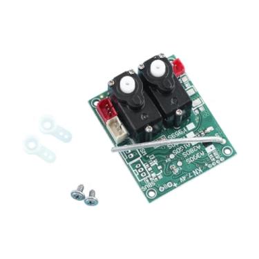 Imagem de Almencla Placa do receptor peças de avião de controle remoto e parafuso rc peças placa de circuito de avião rc para wltoys xk,.