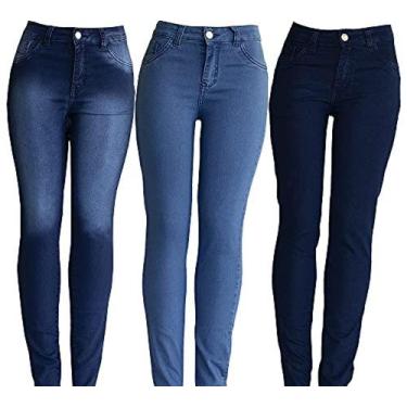 Imagem de 3 Peças Joguer Skinny Reta Calças Jeans Feminina Hot Pants - Apollogy,