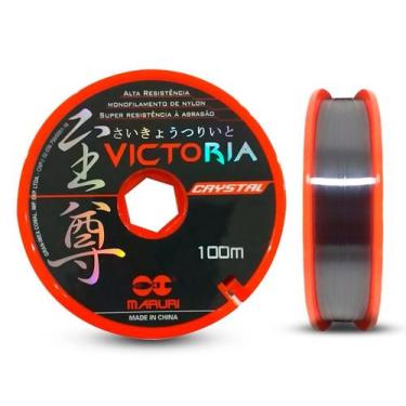 Imagem de Linha Monofilamento Victoria Crystal Maruri 0,81mm 98,2lbs/44,50kg - 1