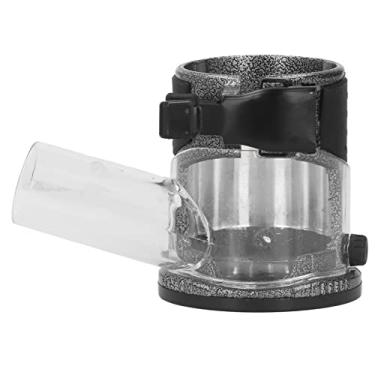 Imagem de Roteador de Mergulho Com Base de Máquina de Corte de Liga de Alumínio Ajustável Com Tampa de Coleta de Poeira para Peças Industriais