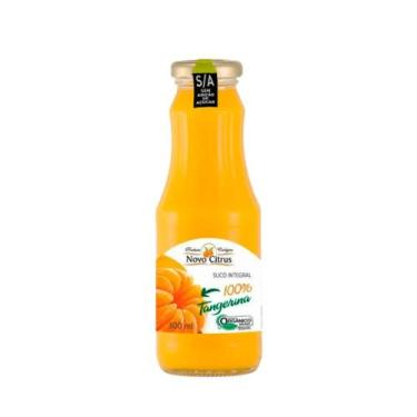 Imagem de Suco Integral Orgânico de Tangerina Novo Citrus  300ml