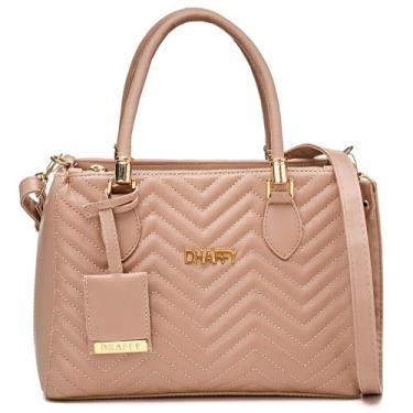 Imagem de Bolsa Feminina Báu Matelassê Alça de Mão e Transversal - Dhaffy Bolsas