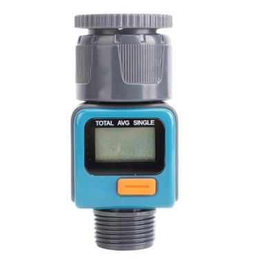 Imagem de Luocute 3/4in Digital Display Medidor de Fluxo de água, 4 Modos de Medição Galões Litros Trocando o Fluxo de Combustível Com 0,3-12 Gpm, 9999 L para Consumo Em Tempo Real, Adequado para