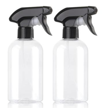 Imagem de Bynccea Garrafas de spray vazias sem BPA – 300 ml, pulverizador de água de plástico, recipientes recarregáveis, névoa fina, pequenos frascos de spray para soluções de limpeza, culinária, cabelo, 2