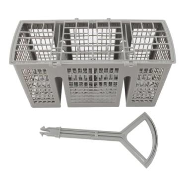 Imagem de Cesta de utensílios de lava -pratos de munefe, cesta de lava -louças de plástico, cesta de lava -louças universal, adequada para armazenar talheres, garfos e colheres, etc.