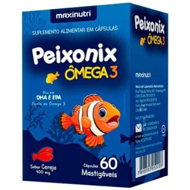 Imagem de Peixonix (Ômega 3 infantil) 60 cápsulas - Maxinutri
