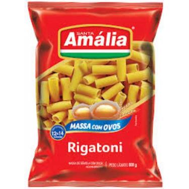 Imagem de Macarrão Santa Amália 500g Com Ovos Rigatoni - Santa Amalia