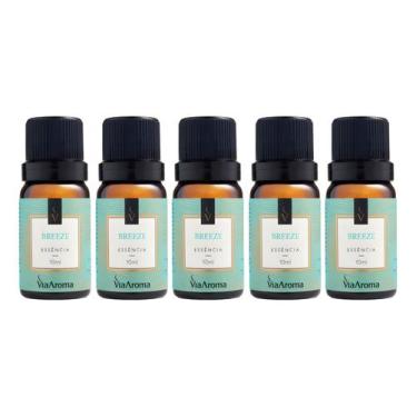 Imagem de 5 Essências Aromatizador Difusor Elétrico 10ml Via Aromas - Varias Fra