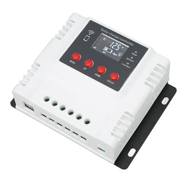 Imagem de aqxreight 60A Controlador Solar Com Detecção de Tensão Automática Display LCD e Proteções Avançadas para Sistemas de Bateria de 12V 24V 48V (40A)