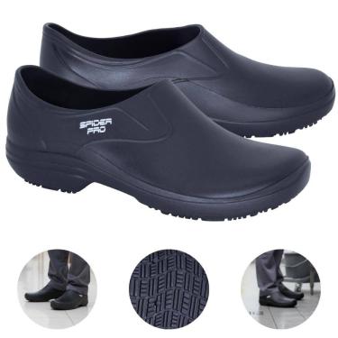 Imagem de Sapato Antiderrapante Profissional Spider Pro Enfermagem Hospitalar Limpeza Monseg