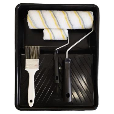 Imagem de Kit para Pintura com Bandeja, Rolo e Trincha - 0.925 - COMPEL