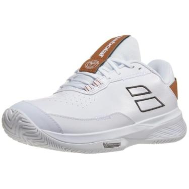 Imagem de Babolat Tênis feminino SFX Evo All Court Wimbledon Edição Limitada (Branco/After Dark), Branco/After Dark, 35