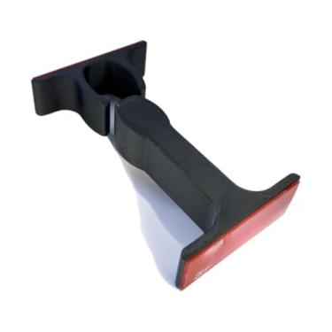 Imagem de Kit Trava Porta MagnéTica 3/5 PeçAs – Fixador Para Porta E Parede, Em Dois Tamanhos, ImpressãO 3d(3 Pretas Longas)