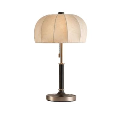 Imagem de Abajur de cabeceira Luminária de cabeceira decorativa para estudo luxo para quarto e mesa trabalho