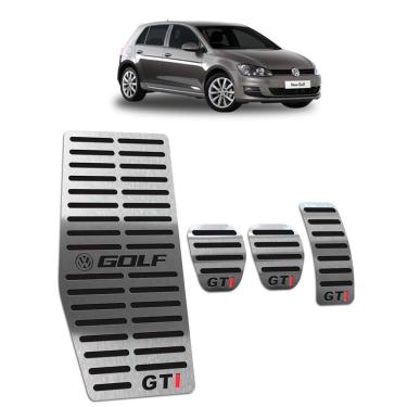Imagem de Descanso De Pé + Pedaleira Manual Preto Golf Gti 1999 A 2013