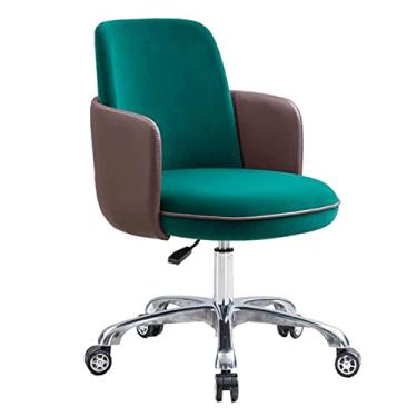 Imagem de Home Work Office Ergonomia Escritório com apoio de braço, mesa de computador alto ajustável para gerente de escritório em casa, visão de almofada de assento firme