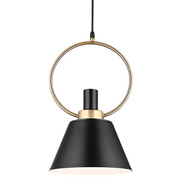 Imagem de YQSLQZZ Luminária pendente de macaroon europeu, luminária de teto para sala de jantar, cozinha, ilha, iluminação, decoração de cabeceira, lustre moderno, luz E27*1, altura ajustável