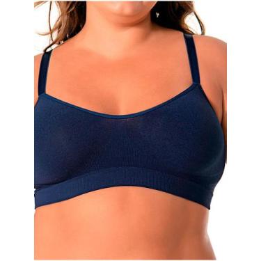 Imagem de Sutiã Conforto Demillus 061146 Ultraleve Plus T.Ú, UNI, 15, Marinho