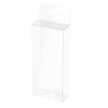 Imagem de 50 caixas Em Acetato Transparente Expositora iscas artificiais 5x2,5x12cm iscas e diversos produtos