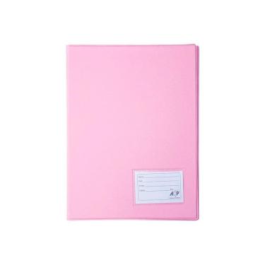 Imagem de Pasta Catálogo Rosa A4 Com Visor E 20 Envelopes Acp 01Un